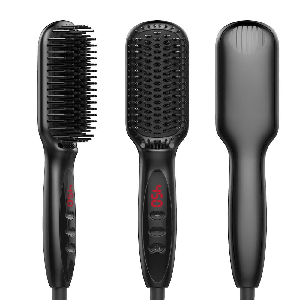 TEEK - Beard Hot Straightener Brush HAIR CARE theteekdotcom   