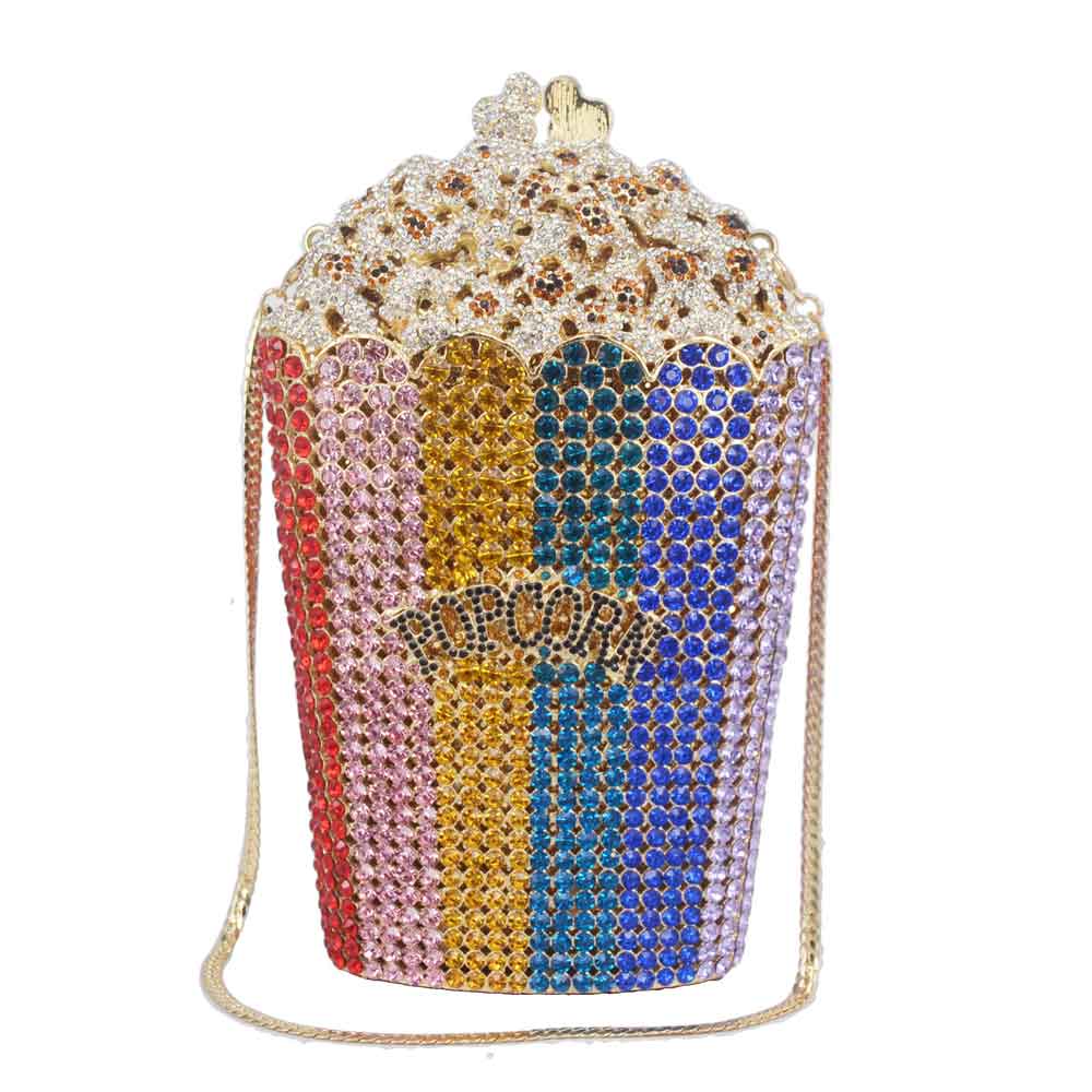 TEEK - Pizazz Popcorn Purse BAG theteekdotcom A 19X12X6cm 