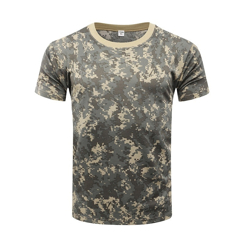 TEEK - Camouflage Tactical Tee Shirts TOPS theteekdotcom ACU Asian M | US XXS 
