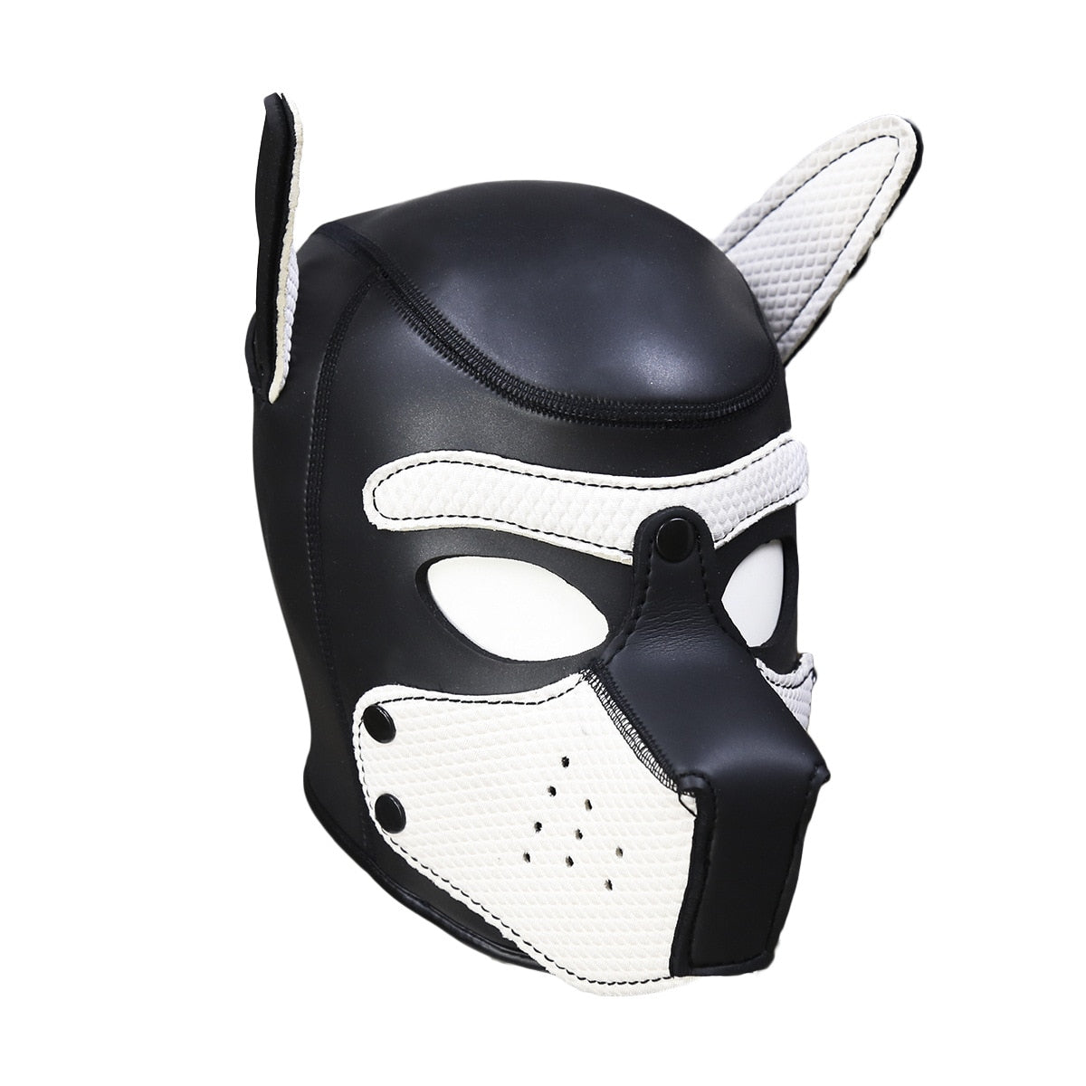 TEEK - Dog Full Head Soft Padded Latex Rubber Mask MASK theteekdotcom B  