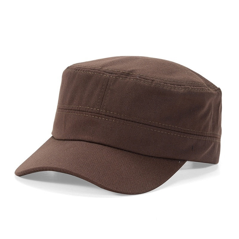 TEEK - Adjustable Cotton Plain Cap HAT theteekdotcom Coffee  