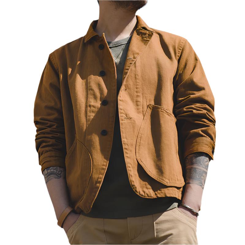 TEEK - Mens French Style Retro Ginger Jacket JACKET theteekdotcom   