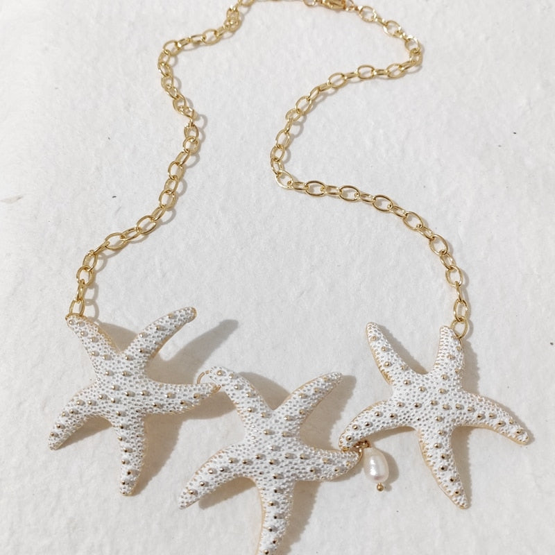 TEEK - Starfish  Jewelry JEWELRY theteekdotcom necklace  