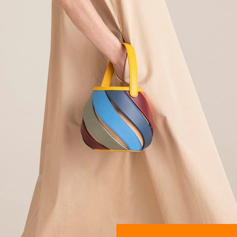 TEEK - Gapped Bucket Swirl Bag BAG theteekdotcom   