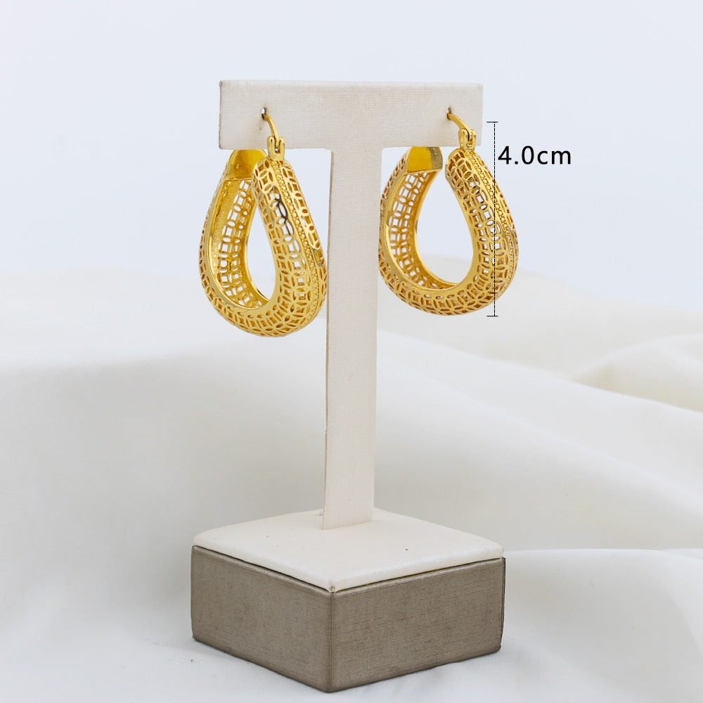 TEEK - Various Gold-Plated Copper Hoop Earrings JEWELRY theteekdotcom 8  
