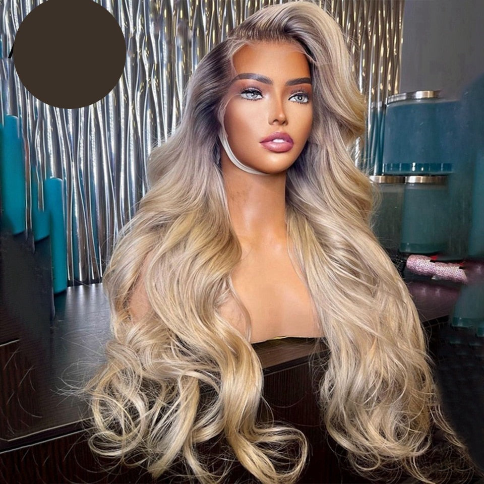 TEEK - Actually Ash Blonde Lace Front Wig HAIR theteekdotcom   