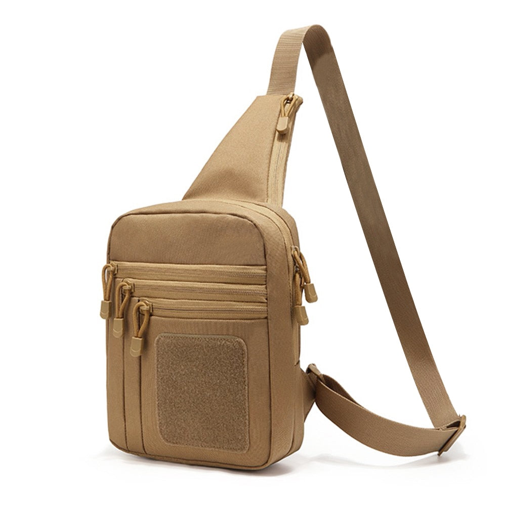 TEEK - Tactical Shoulder Strap Bag BAG theteekdotcom Tan  