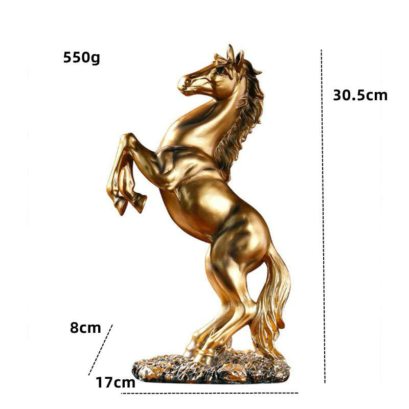 TEEK - Horse Stance Statue HOME DECOR theteekdotcom Gold 24-28 days 