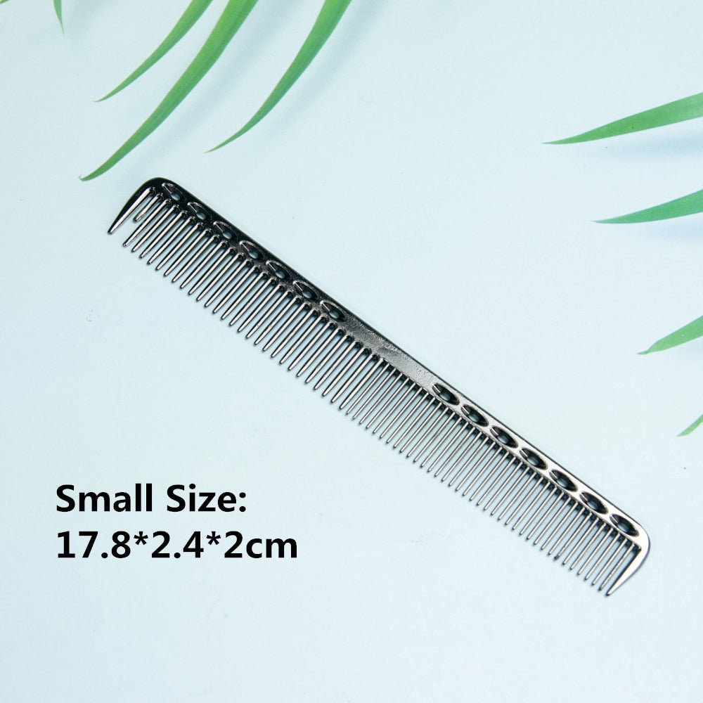TEEK - Space Aluminum Pro Hair Combs HAIR CARE theteekdotcom Small-black  