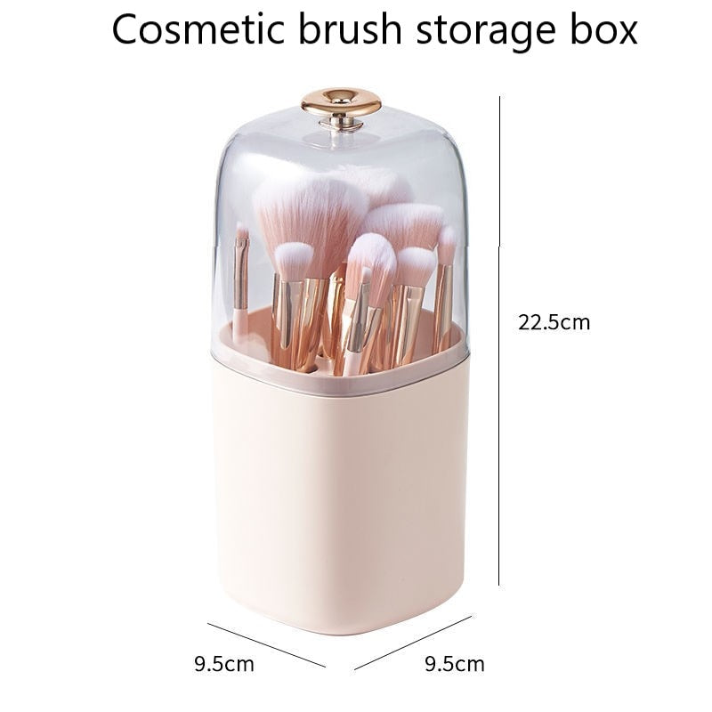 TEEK - Luxury Cosmetic Storage Display Capsule Organizers MAKEUP STORAGE theteekdotcom Brush Box Pink  