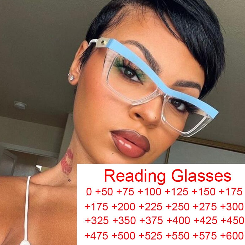 TEEK - Low Brow Reading Glasses | Prescribed or Zero Strength EYEGLASSES theteekdotcom   