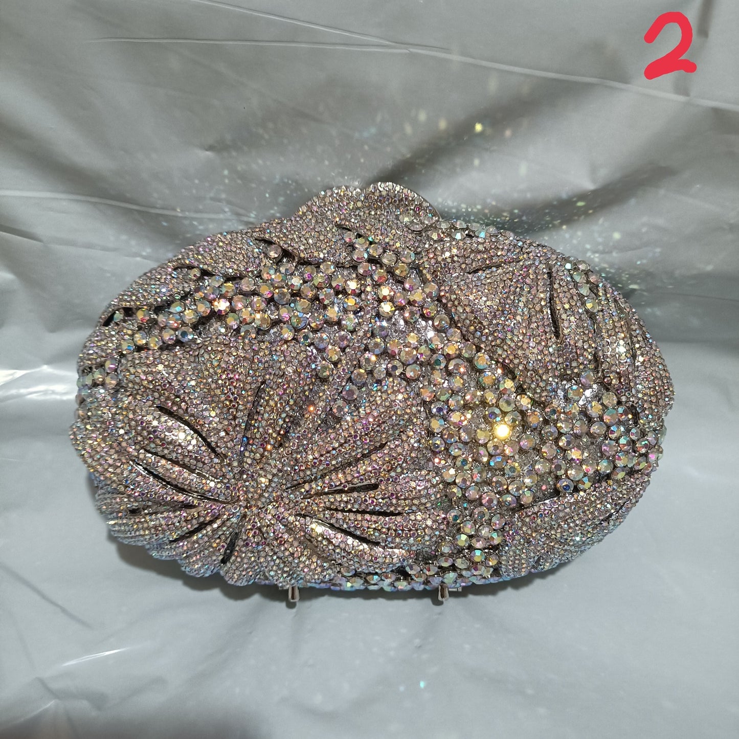TEEK - Multicolored Crystal Clutches BAG theteekdotcom 8  