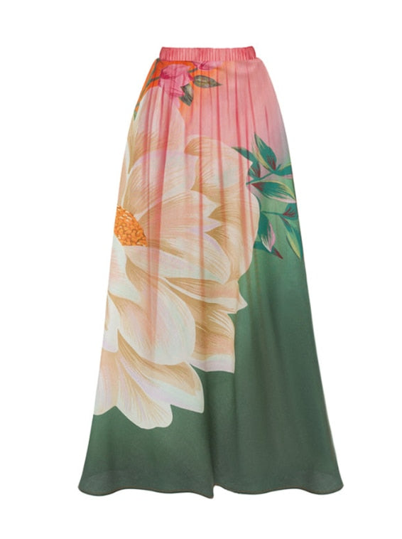 TEEK - Sunset Swimsuit SWIMWEAR theteekdotcom Lotus Root Skirt S 