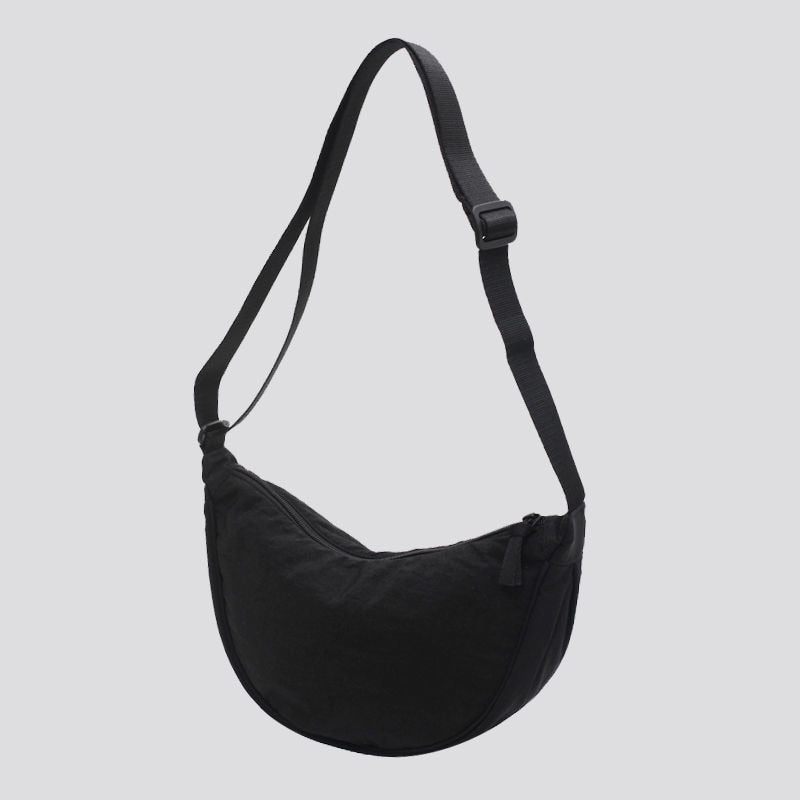 TEEK - Simple Shoulder Sling Bag BAG theteekdotcom black  