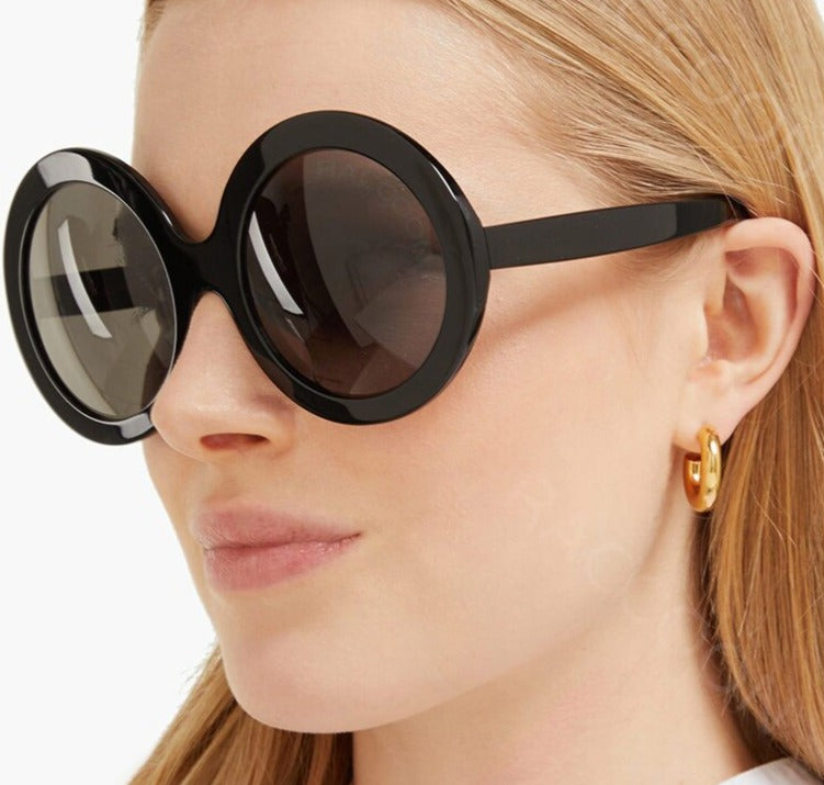 TEEK - Vintage Big Round Gradient Oversized Sunglasses EYEGLASSES theteekdotcom   