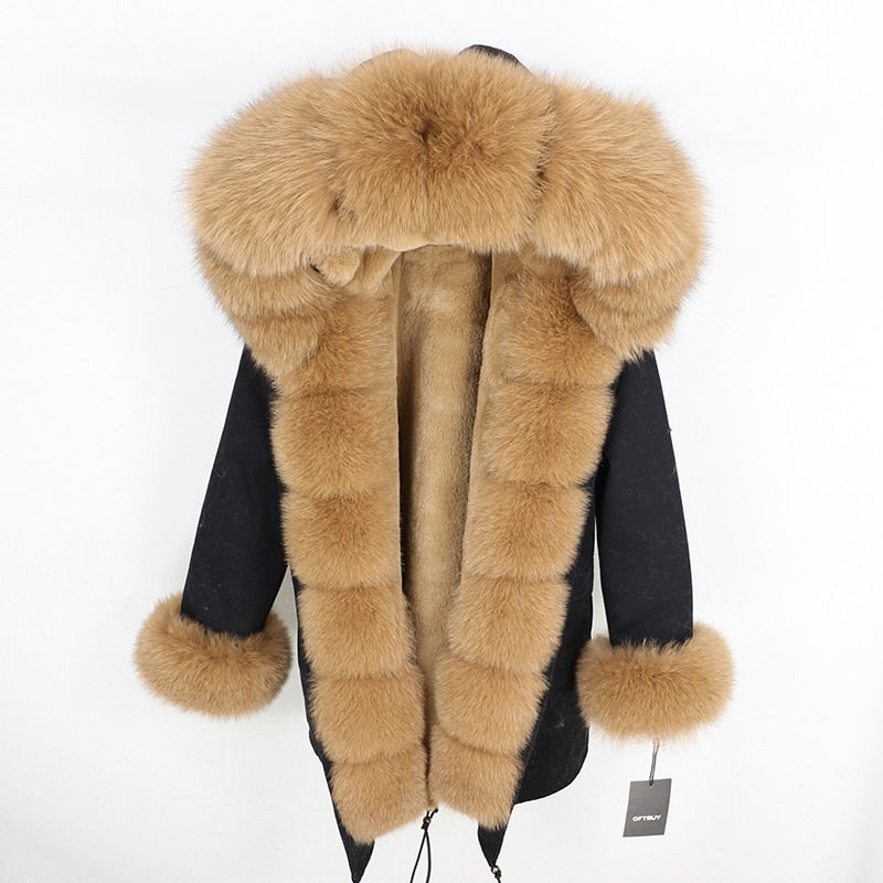 TEEK - Real Winter Detachable Coat 2 | Various Colors COAT theteekdotcom black brown 1 XS 