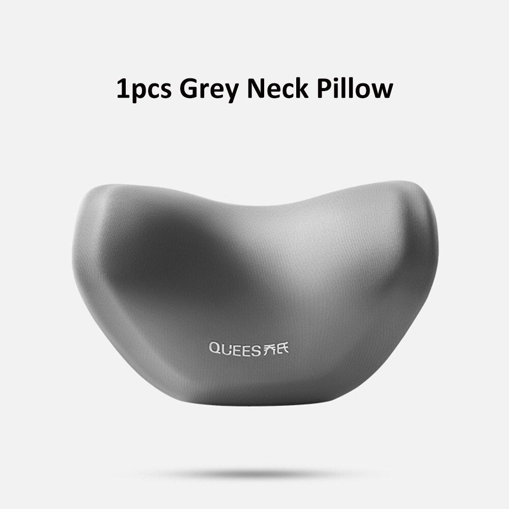 TEEK - Universal Posture Correction Headrest and Lumbar Support Cushions AUTO ACCESSORIES theteekdotcom 1pcs Grey neck  