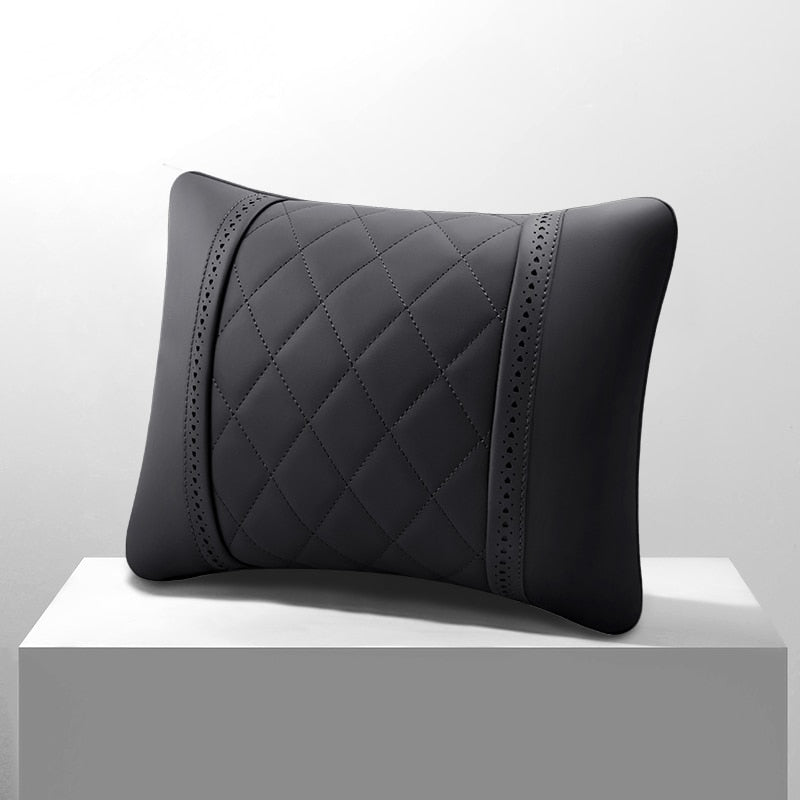 TEEK - Detailed Luxury Car Pillow Set AUTO ACCESSORIES theteekdotcom black lumbar  