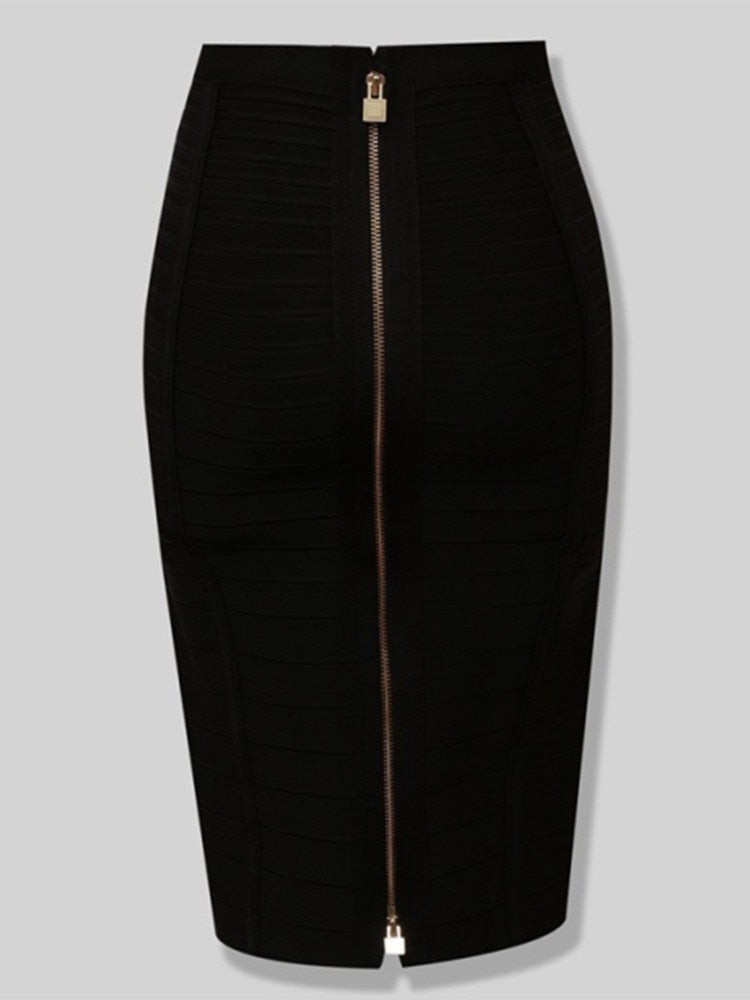 TEEK - Baddie Bandage Skirt SKIRT theteekdotcom Black XS 