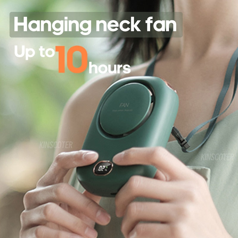 TEEK - Portable Hanging Neck Rechargeable Fan FAN theteekdotcom   