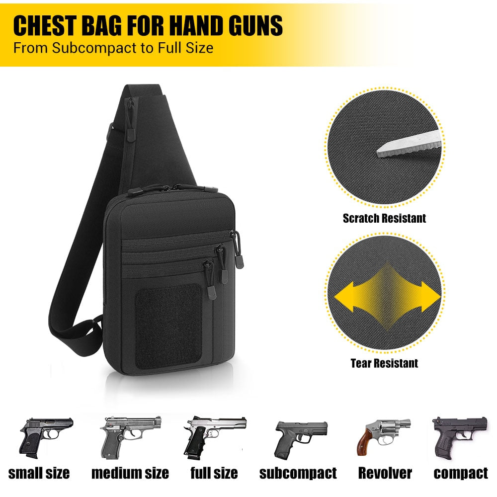 TEEK - Tactical Shoulder Strap Bag BAG theteekdotcom   