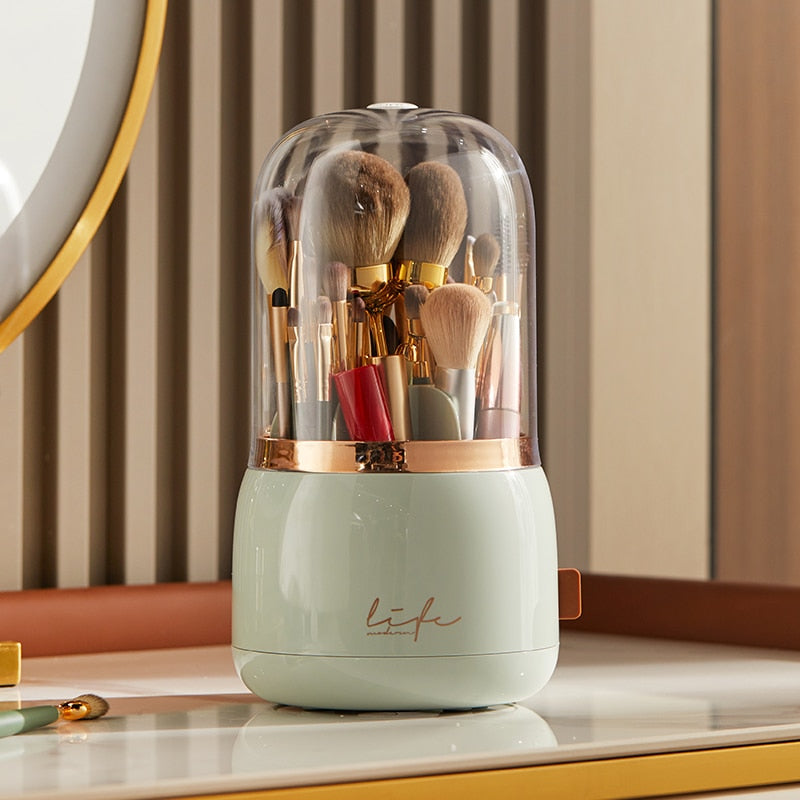 TEEK - Luxury Cosmetic Storage Display Capsule Organizers MAKEUP STORAGE theteekdotcom Brush Capsule Light Green  