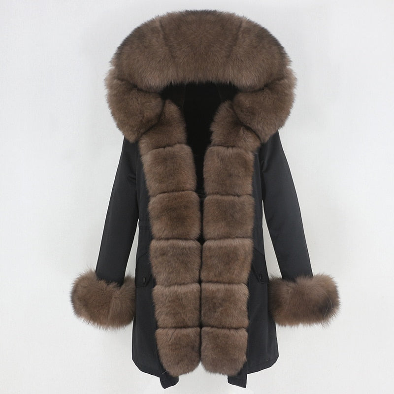 TEEK - Real Winter Detachable Coat 1 | Various Colors COAT theteekdotcom black brown XS 