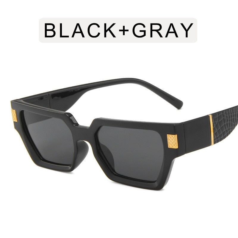 TEEK - Check Day Sunglasses EYEGLASSES theteekdotcom Black Gray  
