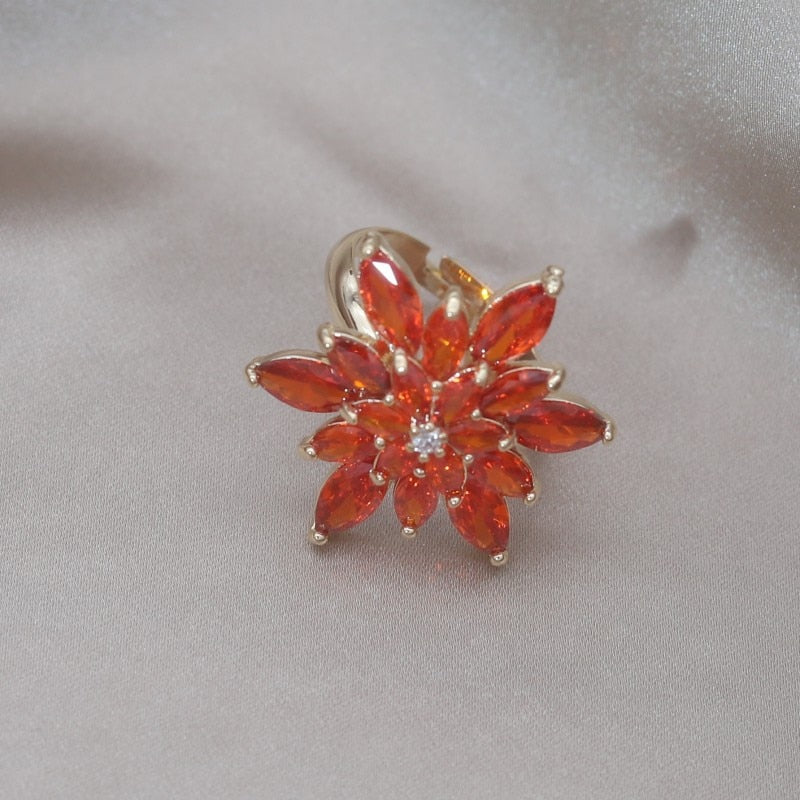 TEEK - Variety of Sparkle Twinkle Jewelry JEWELRY theteekdotcom orange rings  