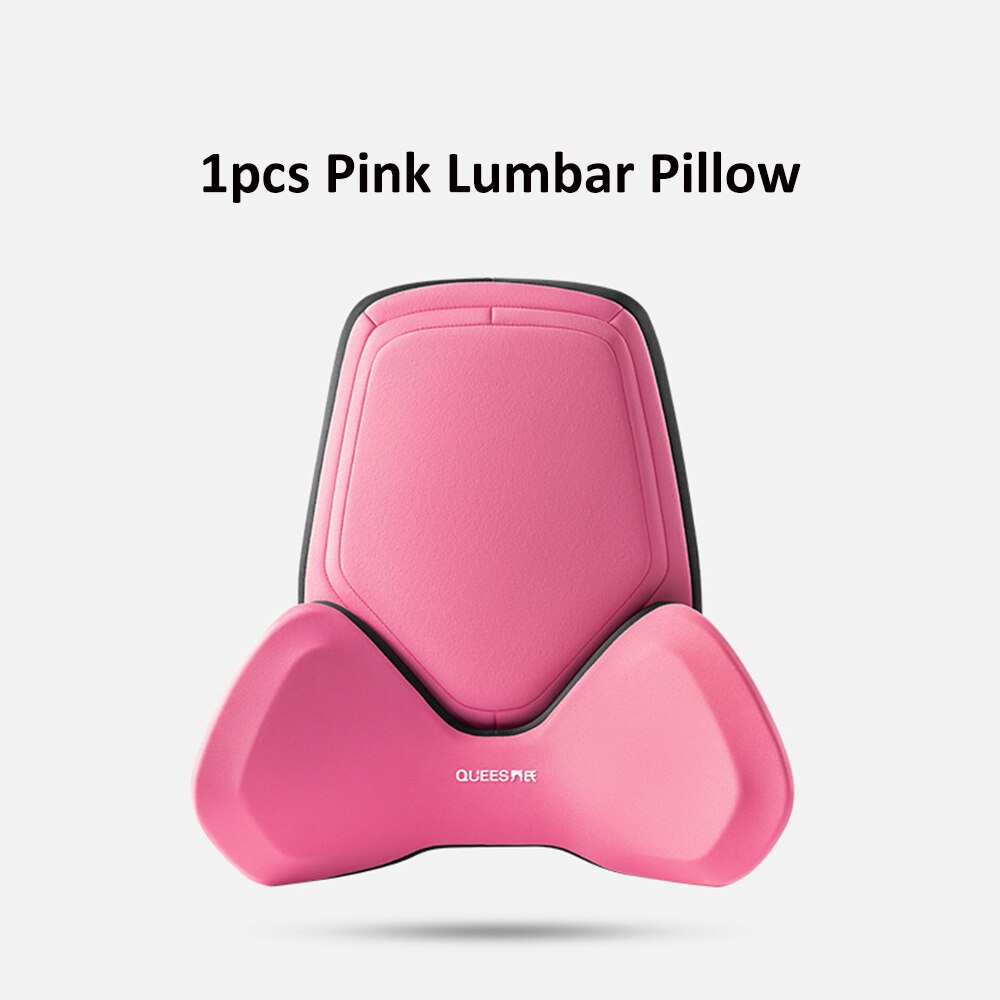 TEEK - Universal Posture Correction Headrest and Lumbar Support Cushions AUTO ACCESSORIES theteekdotcom 1pcs Pink back  