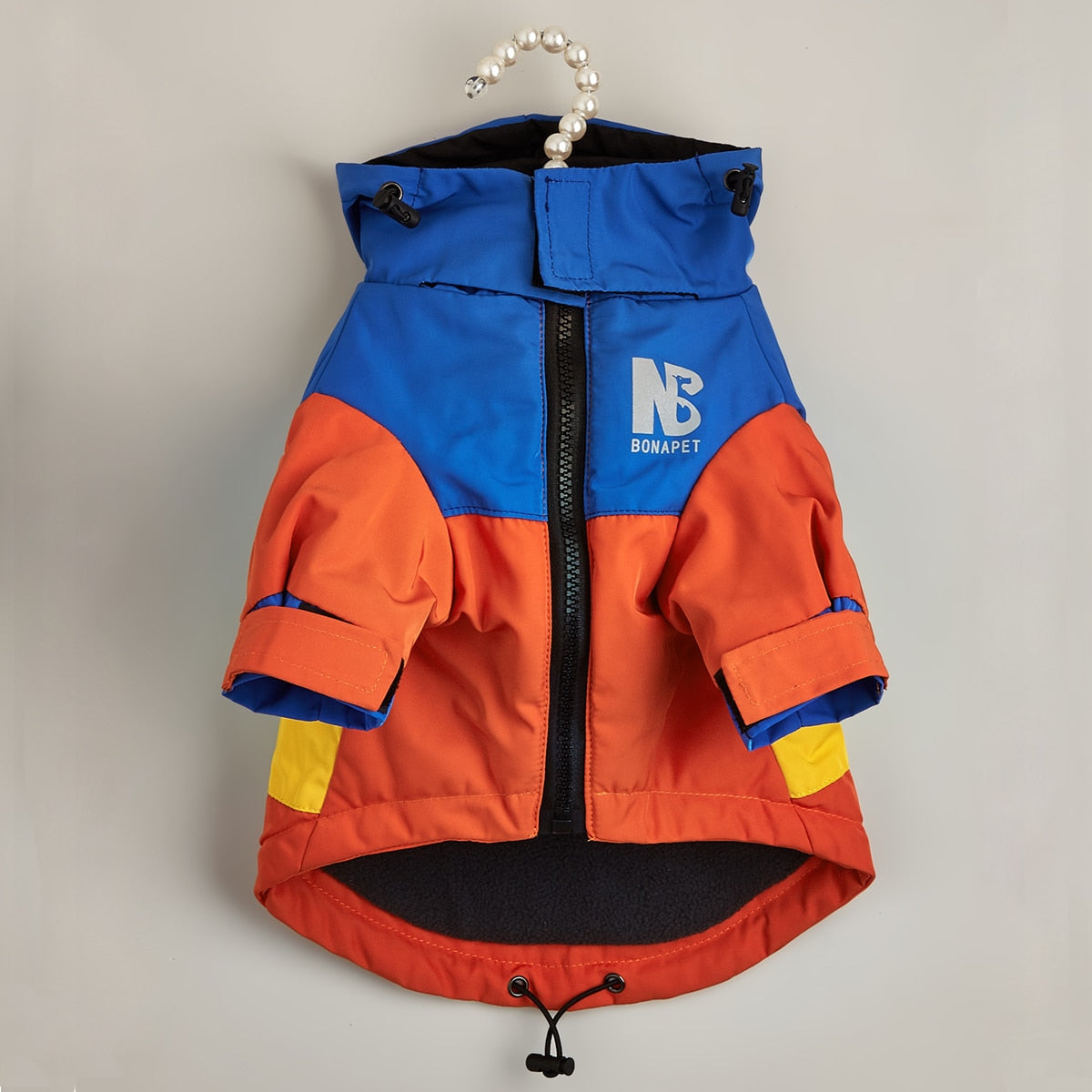 TEEK - Waterproof Warm Raincoat PET SUPPLIES theteekdotcom Orange Blue XS 