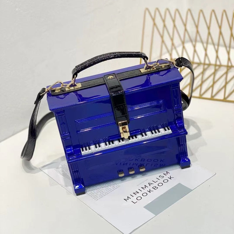 TEEK - Piano Purse BAG theteekdotcom blue  