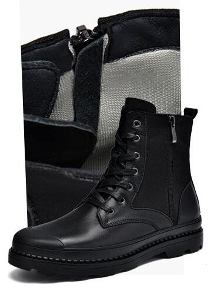 TEEK - Mens  Opportune  Boots SHOES theteekdotcom Black-No fur 6.5 