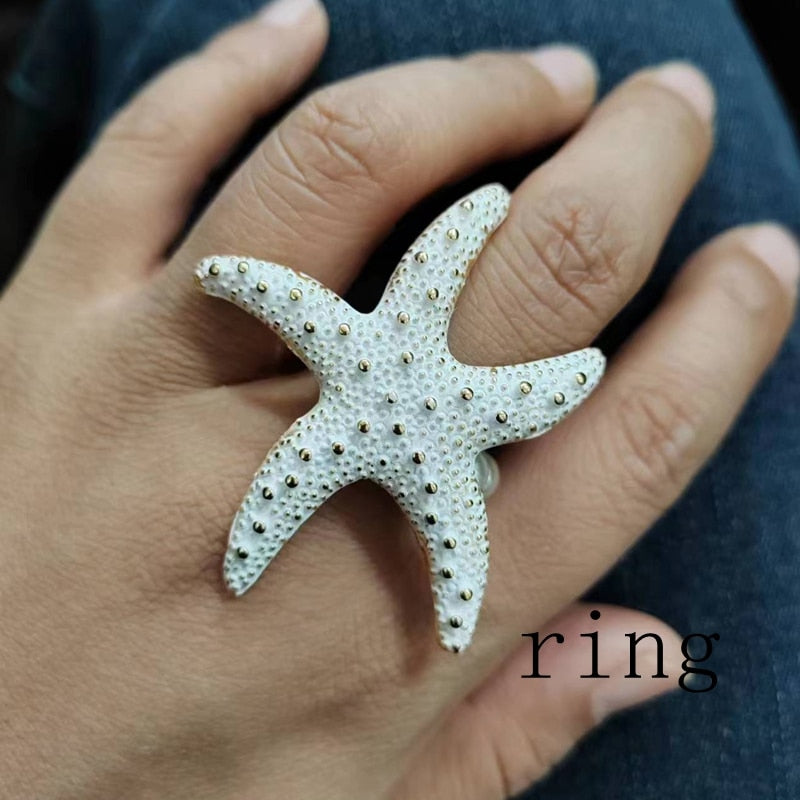 TEEK - Starfish  Jewelry JEWELRY theteekdotcom ring  