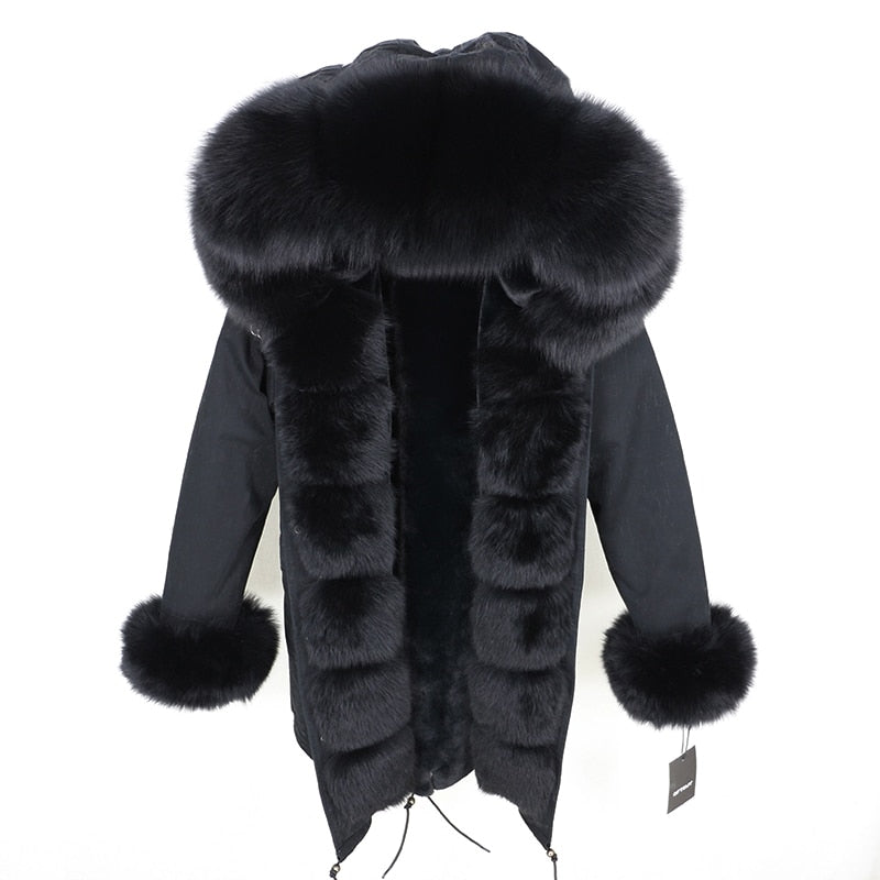 TEEK - Real Winter Detachable Coat 2 | Various Colors COAT theteekdotcom full black XS 