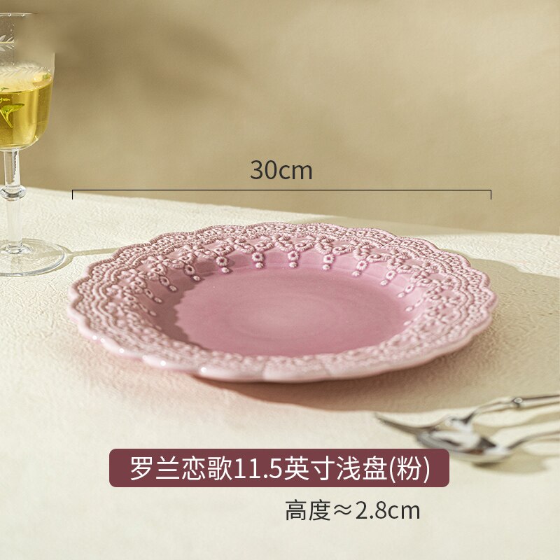 TEEK - Royal Hierarchy Full Dress Ceramic Texture Tableware HOME DECOR theteekdotcom 11.5 inch plate-1Pc 1  