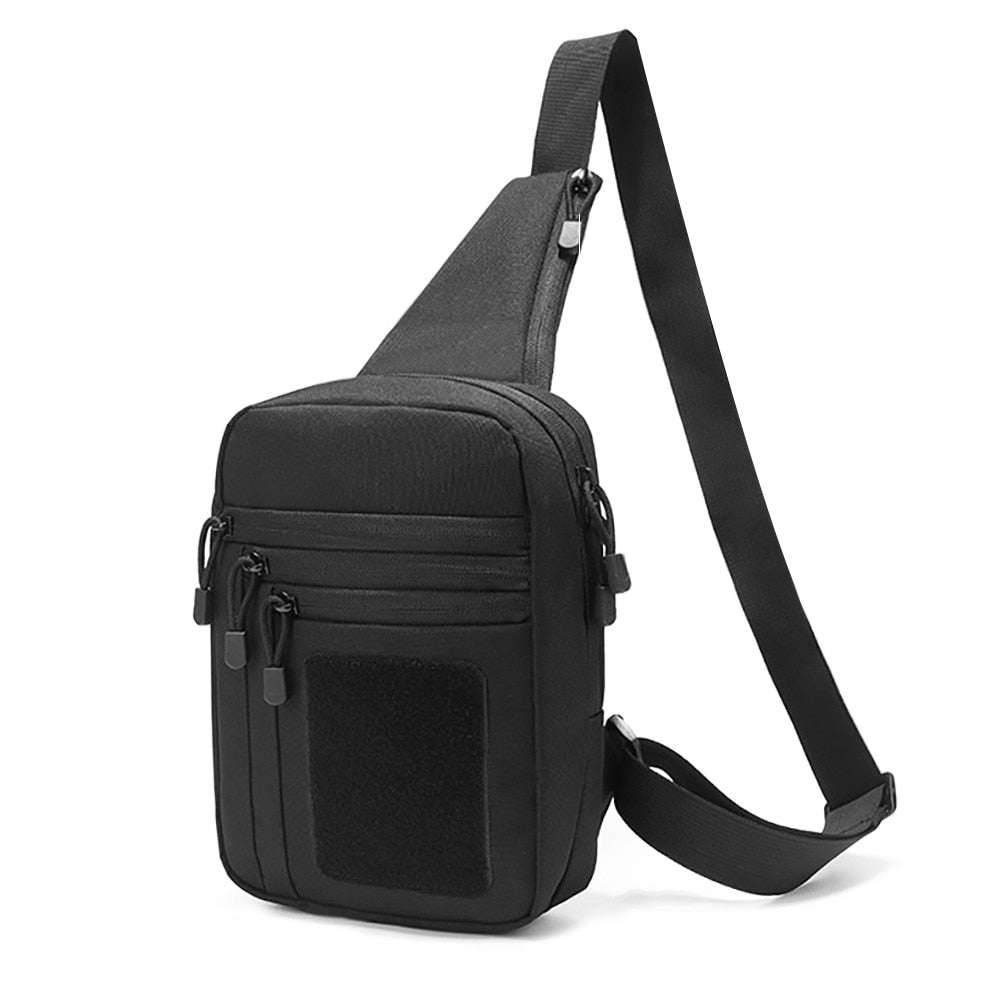 TEEK - Tactical Shoulder Strap Bag BAG theteekdotcom Black  