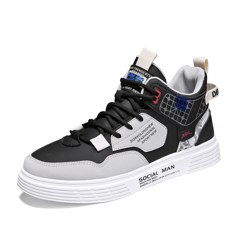 TEEK - Mens Non-Slip Sport Sneakers SHOES theteekdotcom D2260 Black 7 