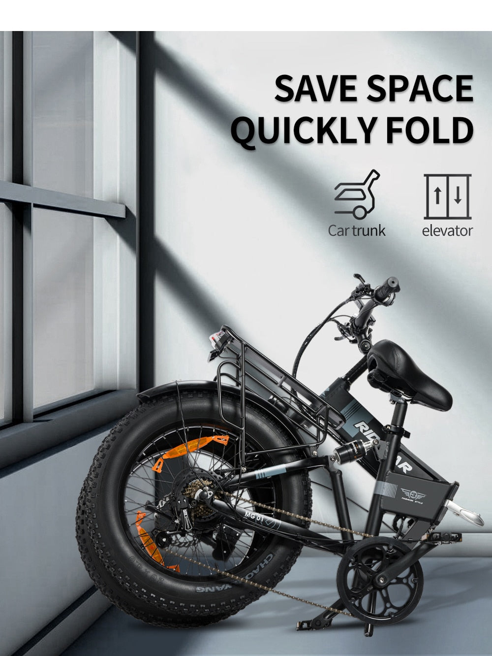 TEEK - Winner Folding Electric Bike BIKE theteekdotcom   