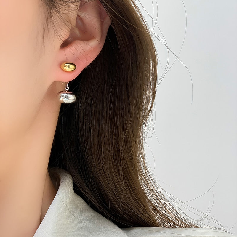 TEEK - Geo G Droplets  Earrings JEWELRY theteekdotcom   