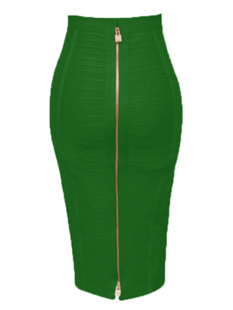 TEEK - Baddie Bandage Skirt SKIRT theteekdotcom Green XS 