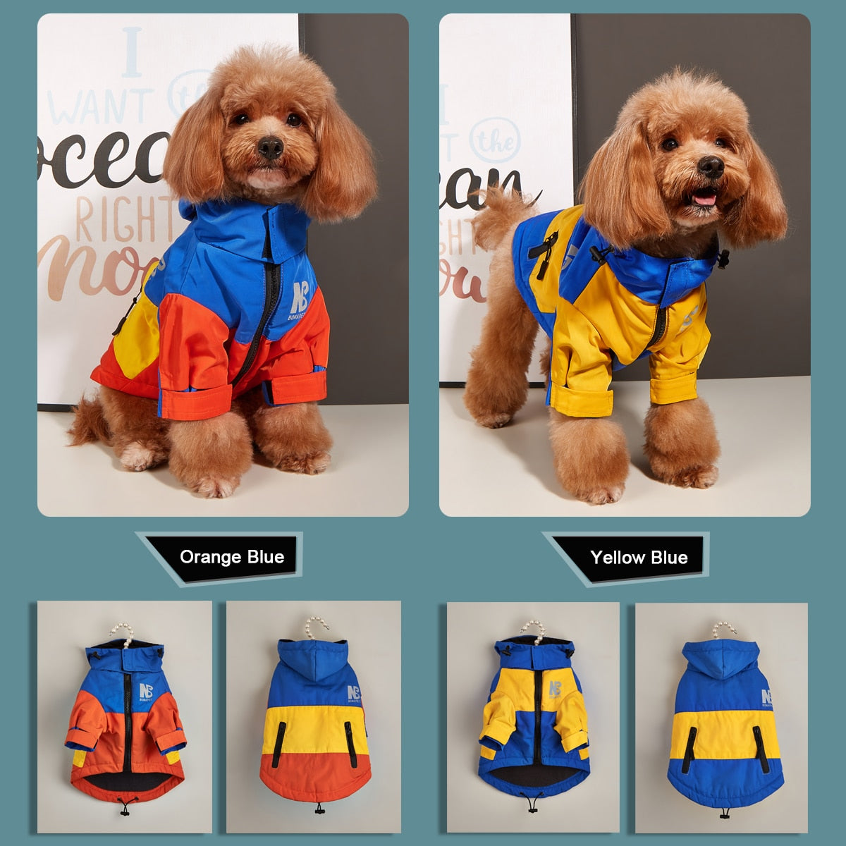 TEEK - Waterproof Warm Raincoat PET SUPPLIES theteekdotcom   