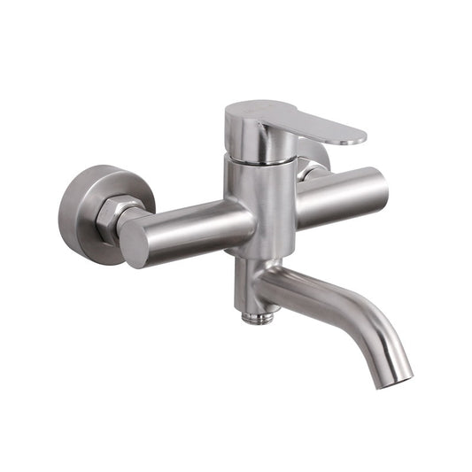 TEEK - Bathroom Stainless Steel Bathtub 3-Way Faucet HOME DECOR theteekdotcom Type B Brushed  