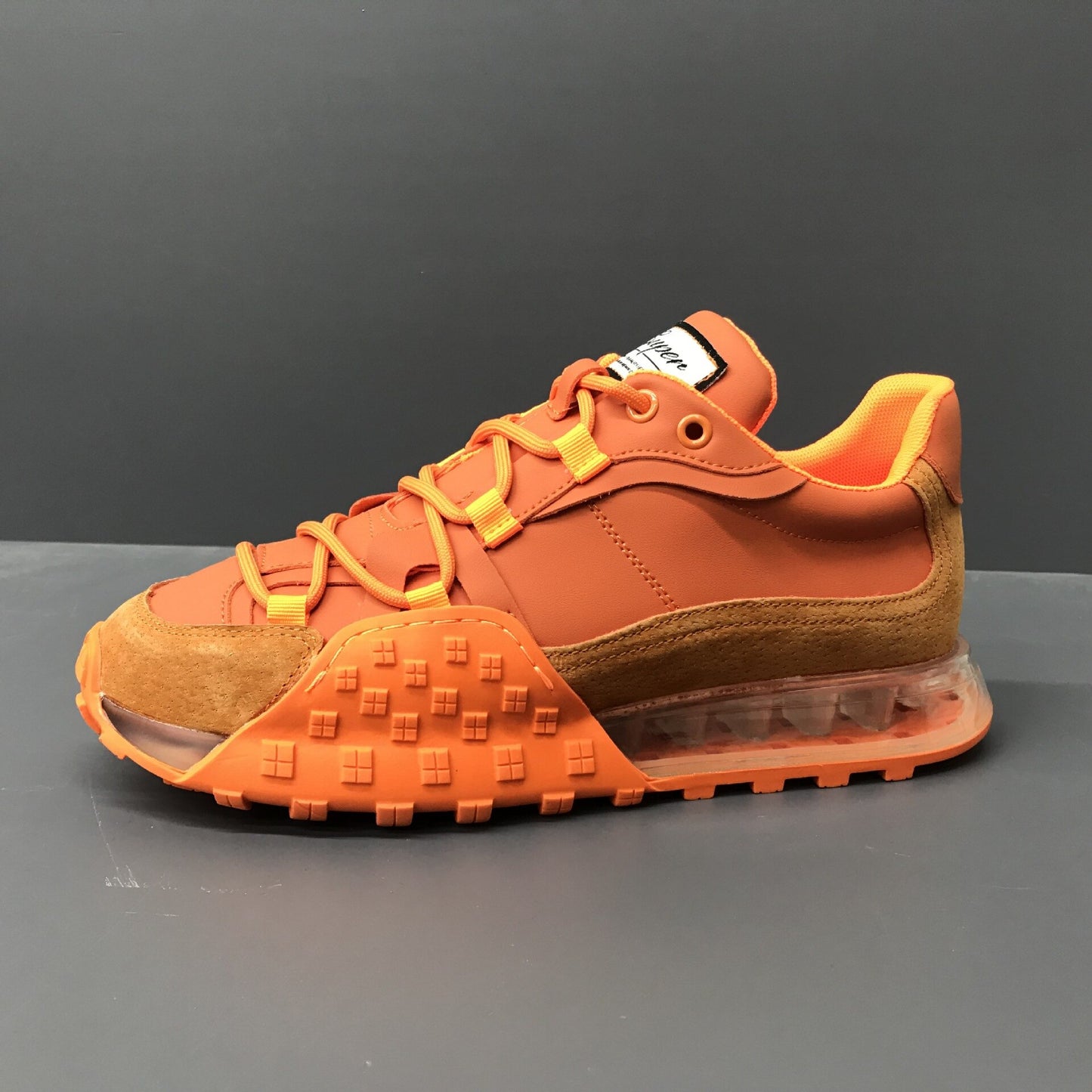 TEEK - Chunk Cushion Running Shoes SHOES theteekdotcom 13078 Orange 7 