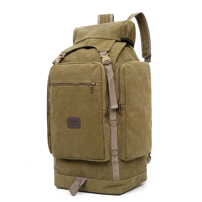 TEEK - Large Capacity Multi-Functional Backpack BAG theteekdotcom KHAKI  