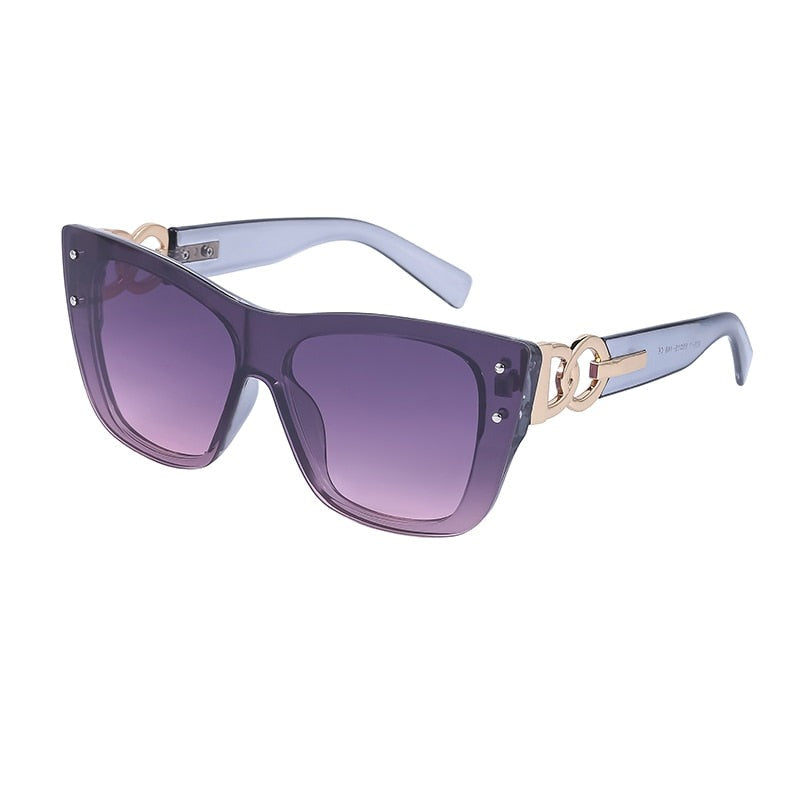 TEEK - Rimless Cattie Tint Sunglasses EYEGLASSES theteekdotcom Purple Pink 25-30 days 