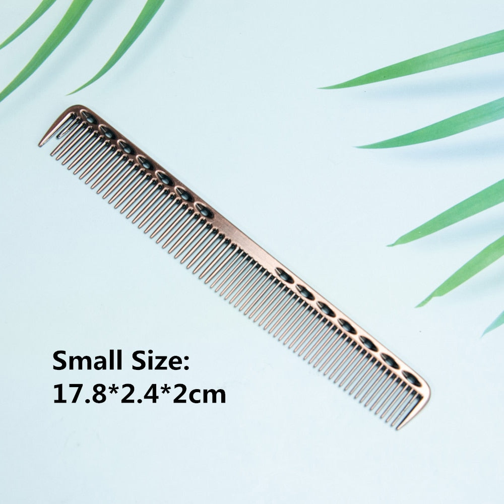 TEEK - Space Aluminum Pro Hair Combs HAIR CARE theteekdotcom Small-bronze  