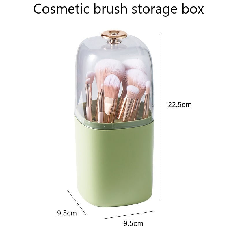 TEEK - Luxury Cosmetic Storage Display Capsule Organizers MAKEUP STORAGE theteekdotcom Brush Box Green  