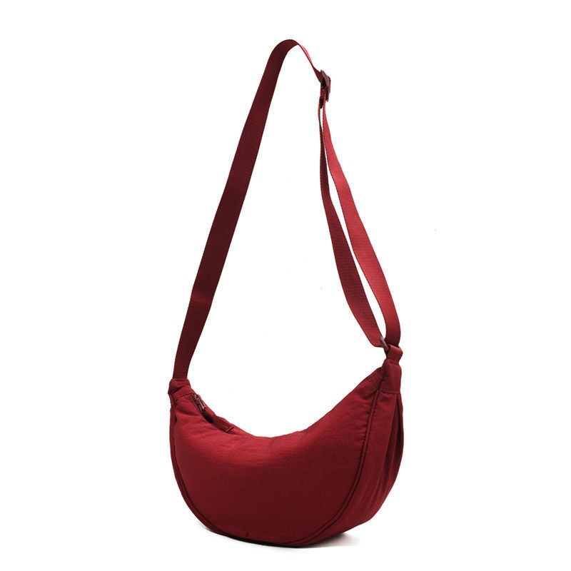TEEK - Simple Shoulder Sling Bag BAG theteekdotcom winered  