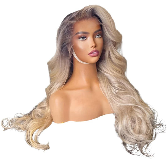 TEEK - Actually Ash Blonde Lace Front Wig HAIR theteekdotcom 8inches 4x4 Closure Wig 150 